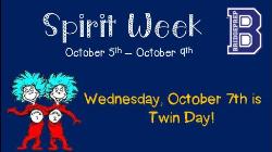 Spirit Week - Twin Day